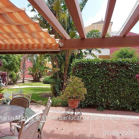 Bajo Con Terraza Piscina Y Jardin Apartment Sanlucar de Barrameda Exterior photo